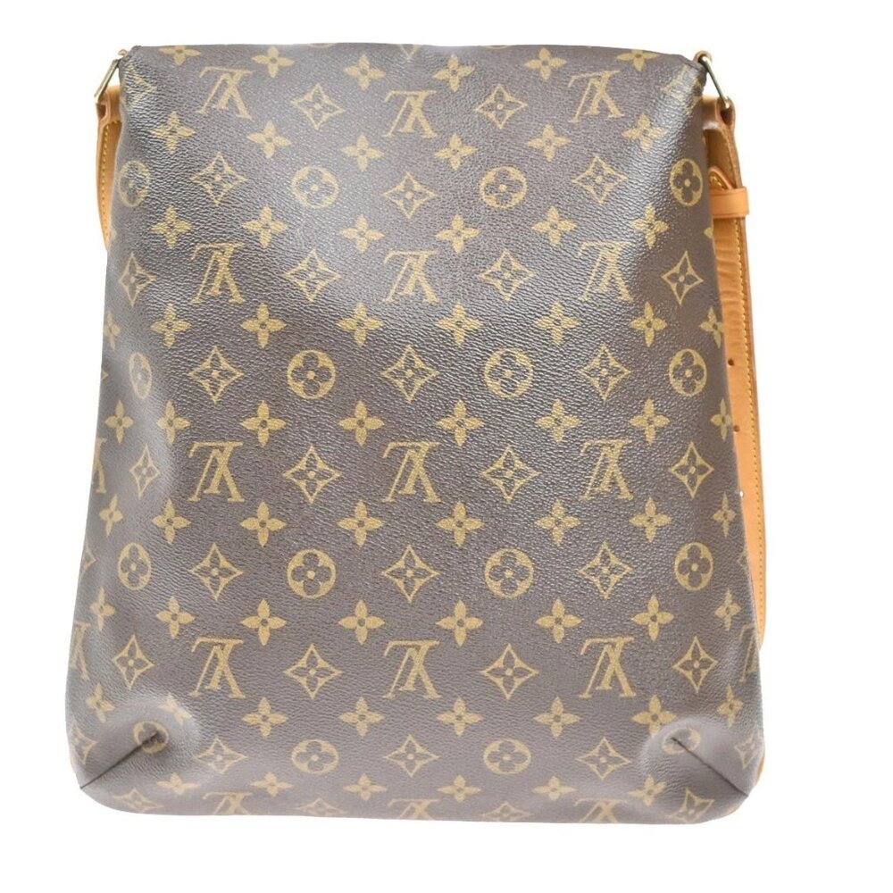 LOUIS VUITTON Musette Shoulder Bag Monogram Leather Brown France M51256 79EF803 - Picture 3 of 16